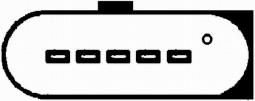 PRZEPŁYWOMIERZ POW.AUDI 2,5TDI 00-      /PASSAT 2,5TDI 00-/ HELLA 8ET 009 142-451