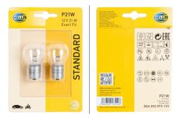 ŻARÓWKA P21W 21W 12V PODW.BLISTER HELLA 8GA 002 073-123