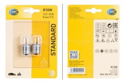 ŻARÓWKA R10W 10W 12V PODW.BLISTER HELLA 8GA 002 071-133