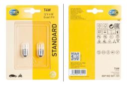 ŻARÓWKA T4W 4W 12V PODW.BLISTER HELLA 8GP 002 067-123