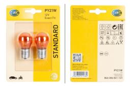ŻARÓWKA PY21W 12V ZOLTA PODW.BLISTER HELLA 8GA 006 841-123