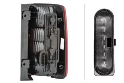 LAMPA /TYŁ/ VW CADDY 04- /L/ /KOMBI/ HELLA 2VP 354 043-011