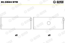 PANEWKI KORB.DB 2,0-3,0D /OM601-603/ SZT. GLYCO 01-3584 STD