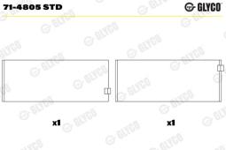 PANEWKI KORB.BMW 2,0D 03- GLYCO 71-4805 STD