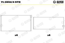 PANEWKI KORB.CITROEN 2,0HDI 97- /DW10ATED/ GLYCO 71-3952/4 STD