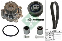 ZESTAW ROZRZĄDU AUDI 2,0FSI 03-         /+POMPA WODY/ INA 530 0445 32