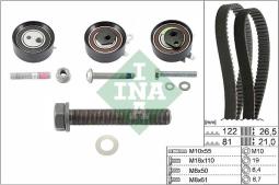 ZESTAW ROZRZĄDU VW 2,5TDI 98- /TRANSPORTER/ INA 530 0484 10
