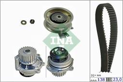 ZESTAW ROZRZĄDU AUDI 1,6 96-03 /+ POMPA WODY/ INA 530 0171 31