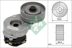 KOŁO NAP.PASKA PK OPEL 1,7CDTI 03- INA 534 0321 10