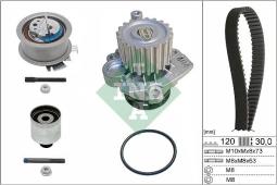 ZESTAW ROZRZĄDU VW 1,9TDI 03- /T5/      /+ POMPA WODY/ INA 530 0201 33