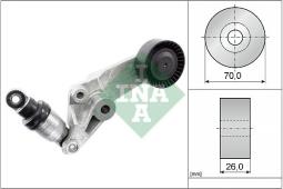 KOŁO NAP.PASKA PK TOYOTA 1,6-1,8 00- /AVENSIS,COROLLA/ INA 534 0016 10