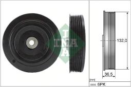 KOŁO PASOWE RENAULT 1,9D /CLIO/ INA 544 0007 10