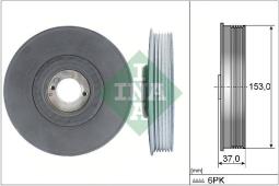 KOŁO PASOWE CITROEN 2,0 HDI INA 544 0039 10
