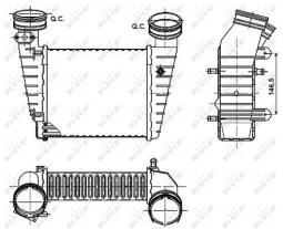 INTERCOOLER                             /NRF/ NRF NRF30147A
