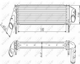 INTERCOOLER                             /NRF/ NRF NRF30255