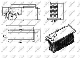 INTERCOOLER SKODA YETI 1.2D 09/2009- NRF NRF30292