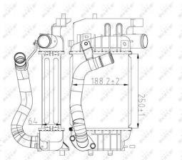 INTERCOOLER                             /NRF/ NRF NRF30785