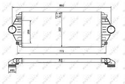 INTERCOOLER                             /NRF/ NRF NRF30803