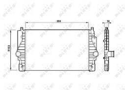 INTERCOOLER                             /NRF/ NRF NRF30873