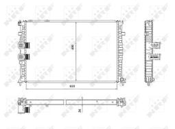 CHŁODNICA /NRF/ NRF NRF50468