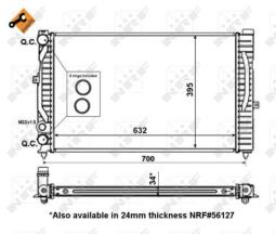 CHŁODNICA /NRF/ NRF NRF509504