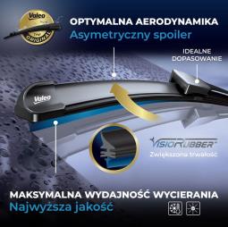 PIÓRO WYCIERACZKI 650MM/450MM 2SZT VW GOLF 1,4 12- VAL574707