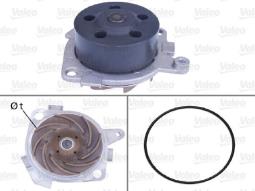 POMPA WODY FIAT 1,8 16V 95- /BRAVA/O/ VALEO VAL506518