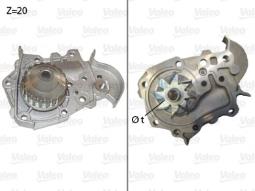 POMPA WODY RENAULT MEGANE 1.6I 8V       /TOWAR DOSTĘPNY DO 3 DNI/ VALEO VAL506573