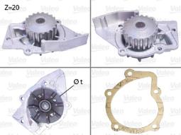 POMPA WODY CITROEN 1,9D 98- /DW8/ VALEO VAL506575