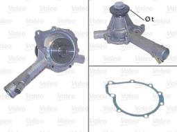 POMPA WODY DB 202 2,0-2,3 98- /202,210/ VALEO VAL506660