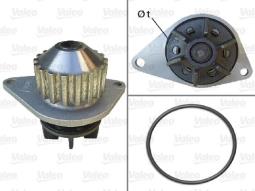POMPA WODY CITROEN C2 C3                /TOWAR DOSTĘPNY DO 14 DNI/ VALEO VAL506704