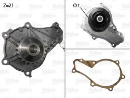 POMPA WODY CITROEN C2 - C3 - 206 - 307 (/TOWAR DOSTĘPNY DO 14 DNI/ VALEO VAL506714