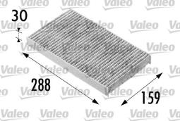 FILTR KABINY ALFA ROMEO 156 /09/97-/ VALEO VAL698687