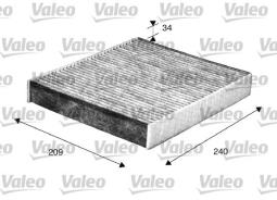 FILTR KABINY FORD 1,6-2,0 03- FOCUS C-MAX VALEO VAL698883