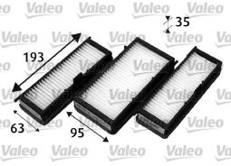 FILTR KABINY PEUGEOT 806 KPL+K1063 VALEO VAL715530