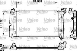 CHŁODNICA TOYOTA COROLLA 1,4-1,8 02-/AUT/ VALEO VAL734200