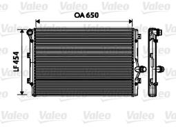 CHŁODNICA AUDI A3 2,0TDI/TFSI 03- VALEO VAL734333