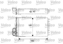NAGRZEWNICA PEUGEOT 406 95-,99- /VALEO/ VALEO VAL812181