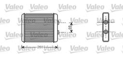 NAGRZEWNICA OPEL ASTRA G 98- /ZAFIRA 99-/ /DELPHI/ VALEO VAL812284
