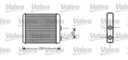 NAGRZEWNICA OPEL ASTRA G 98- VALEO VAL812285