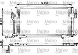CHŁODNICA KLIM.CITROEN BERLINGO 96- VALEO VAL816984