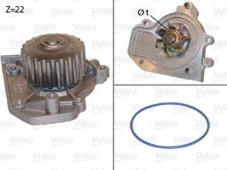 POMPA WODY /VALEO/ VAL506943