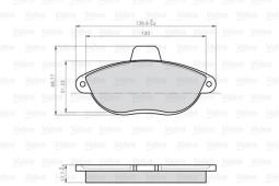 KLOCKI HAM.FIAT VALEO VAL872042