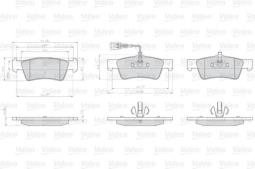 KLOCKI HAM.VOLKSWAGEN VALEO VAL873367