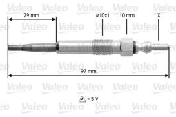 ŚWIECE ŻAROWA                           VW GOLF 2,0D 06-07 VAL345125
