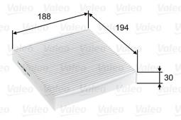 FILTR KABINY FIAT 500 11-,FIAT PANDA 12-/VALEO/ VAL715755
