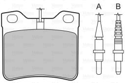 KLOCKI HAM./TYŁ/ DB VITO 96- VALEO VAL598295