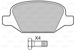 KLOCKI HAM. /VALEO/ VAL598407