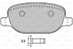 KLOCKI HAM. /VALEO/ VAL601029