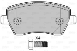 KLOCKI HAM.NISSAN MICRA III 06.2005- VAL601641